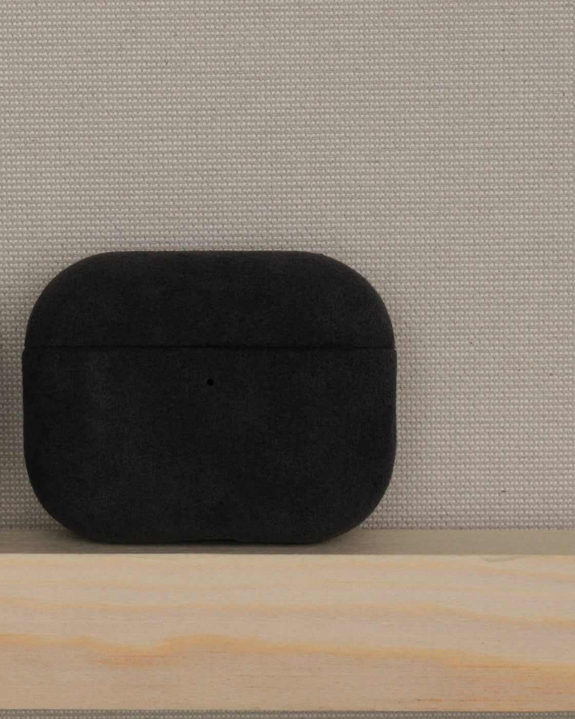AirPods Pro Alcantara case in Deep Space Grey